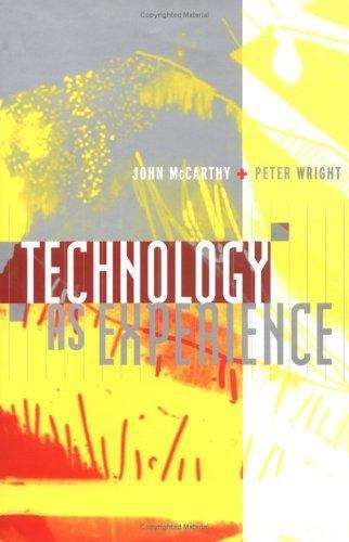 Book cover of Technology as Experience