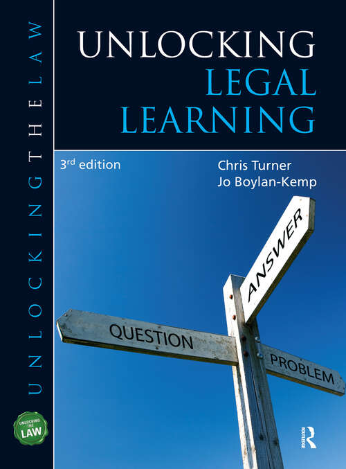 Unlocking Legal Learning (Unlocking the Law)