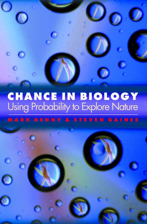 Book cover of Chance in Biology