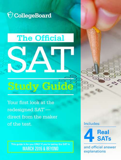 Book cover of The Official SAT Study Guide, 2016 Edition