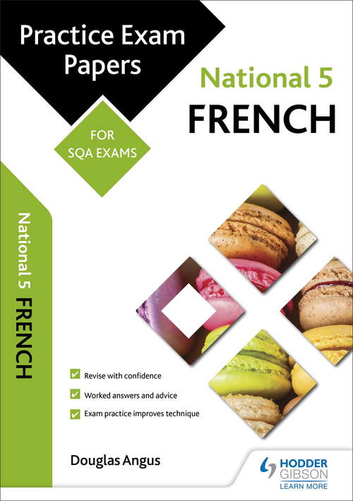 Book cover of National 5 French: Practice Papers for SQA Exams