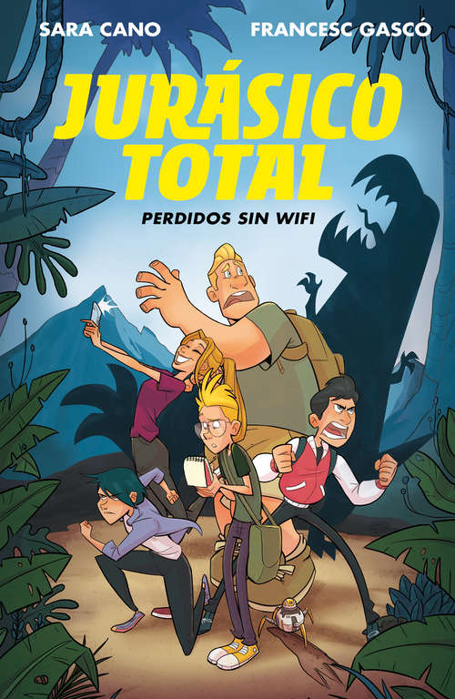 Book cover of Perdidos sin wifi (Serie Jurásico Total: Volumen 1)