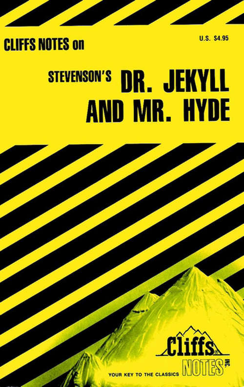 Book cover of CliffsNotes on Stevenson's Dr. Jekyll and Mr. Hyde
