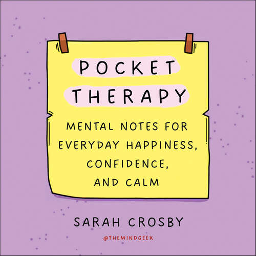 Book cover of Pocket Therapy: Mental Notes for Everyday Happiness, Confidence, and Calm
