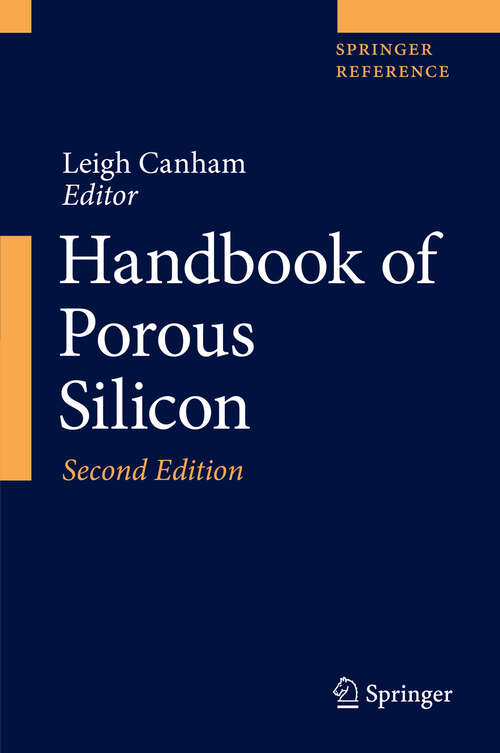 Book cover of Handbook of Porous Silicon