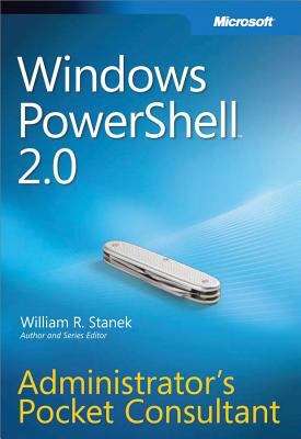 Book cover of Windows PowerShell™ 2.0 Administrators Pocket Consultant