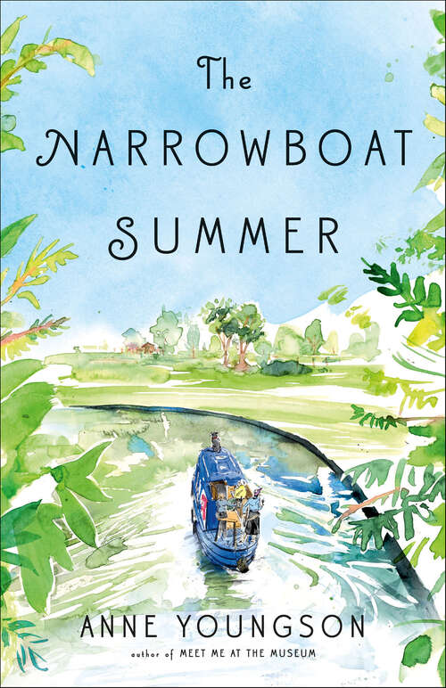 Book cover of The Narrowboat Summer