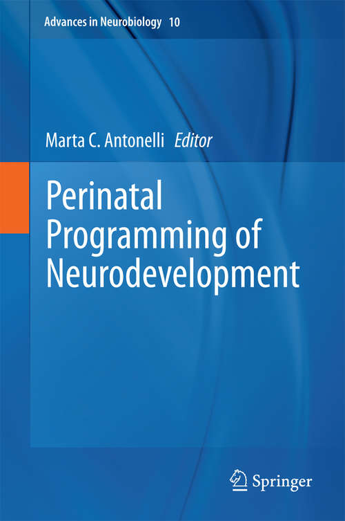 Book cover of Perinatal Programming of Neurodevelopment