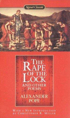 Book cover of The Rape of the Lock and Other Poems