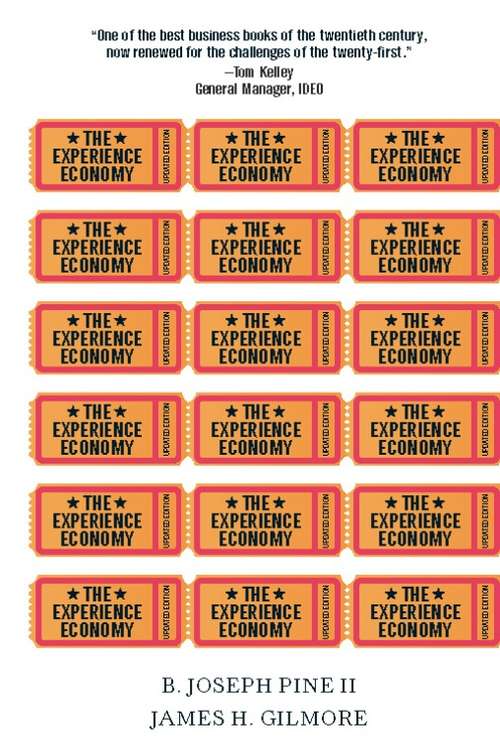 Book cover of The Experience Economy, Updated Edition