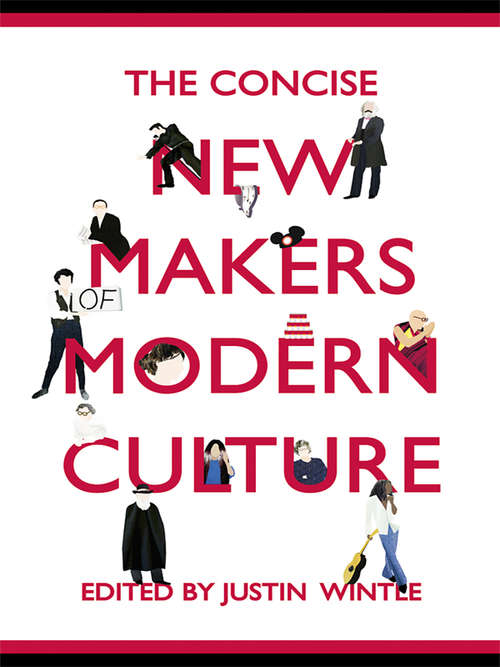 Book cover of The Concise New Makers of Modern Culture