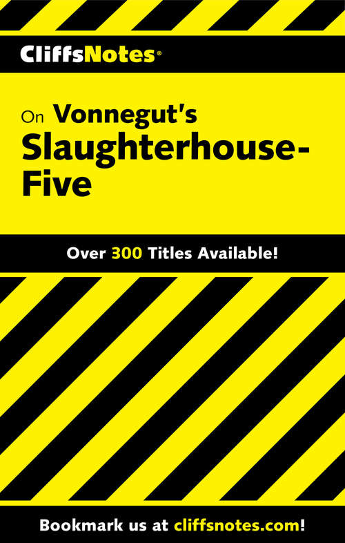 Book cover of CliffsNotes on Vonnegut's Slaughterhouse-Five
