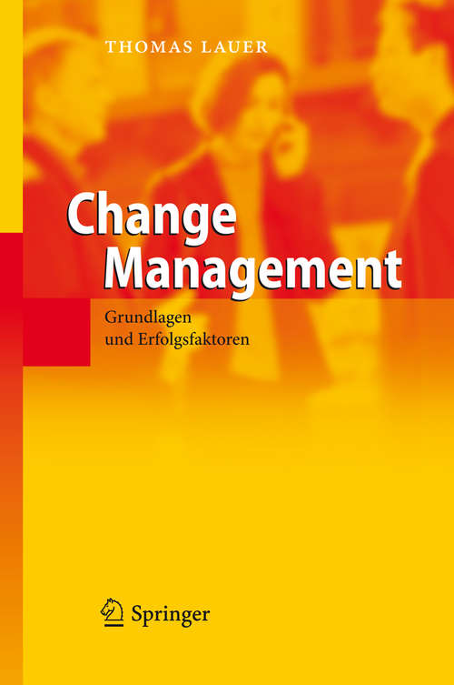Book cover of Change Management