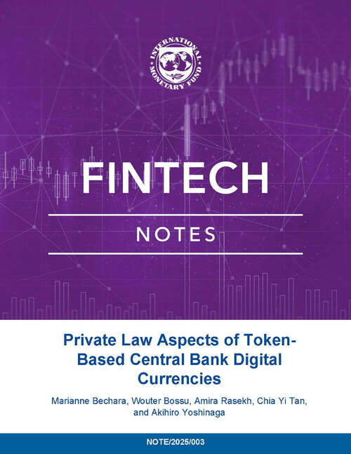 Book cover of Private Law Aspects of Token-Based Central Bank Digital Currencies