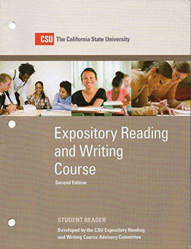 Book cover of Expository Reading and Writing Course: Student Reader, Second Edition