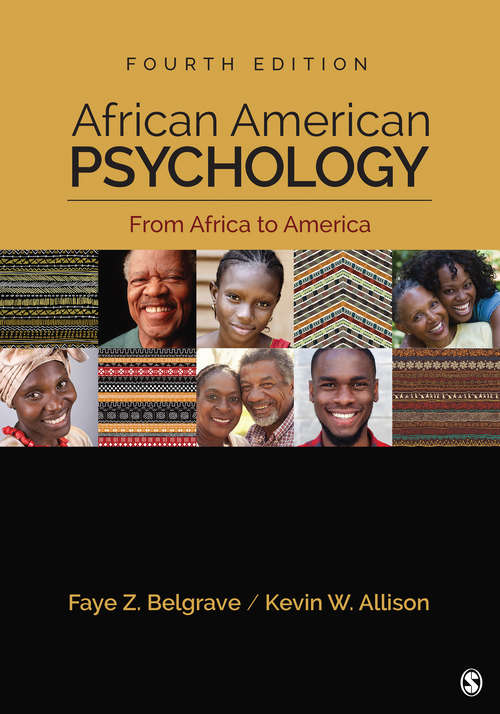 Book cover of African American Psychology: From Africa to America