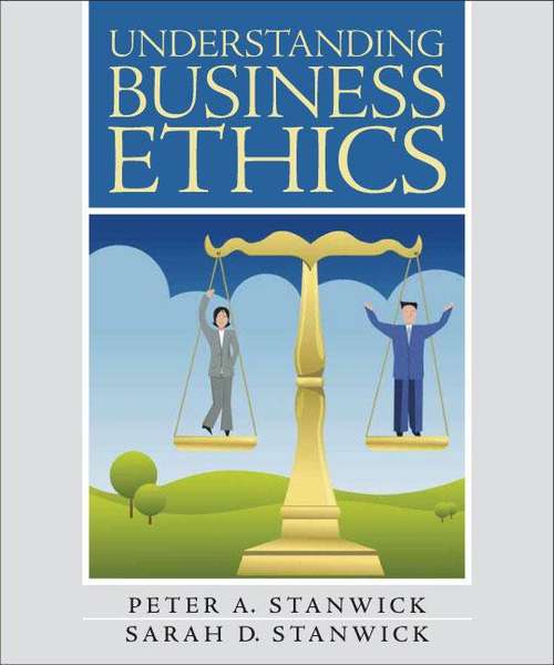 Book cover of Understanding Business Ethics