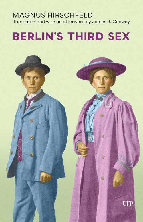 Book cover of Berlin’s Third Sex