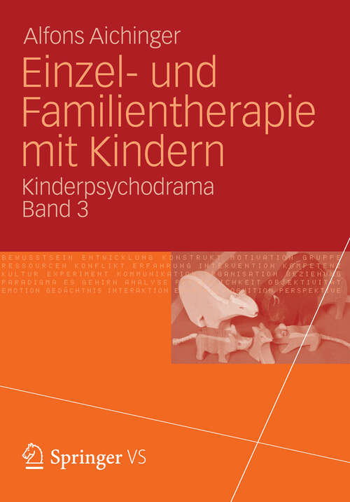 Book cover of Einzel- und Familientherapie mit Kindern