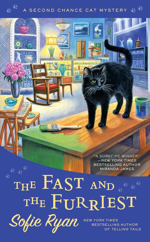 Book cover of The Fast and the Furriest (A Second Chance Cat Mystery #5)