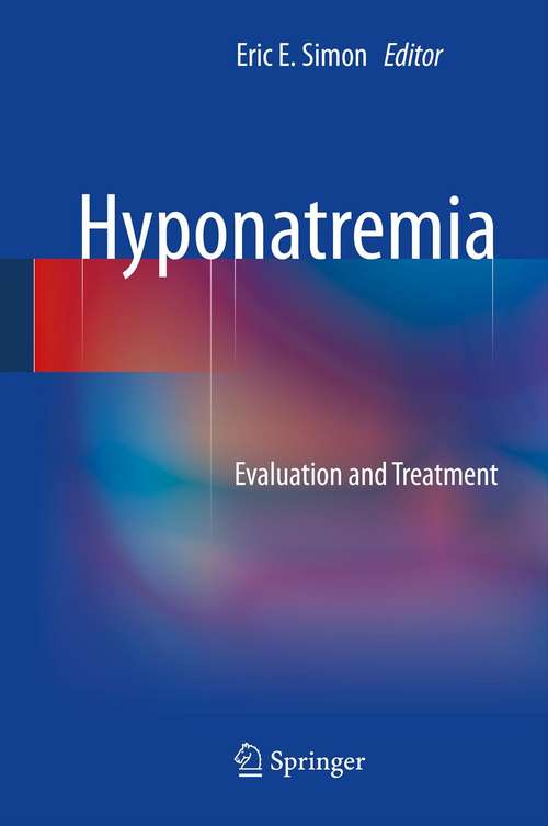 Book cover of Hyponatremia