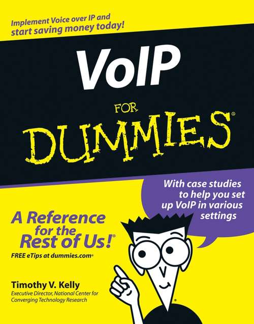 Book cover of VoIP For Dummies