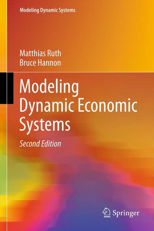 Book cover of Modeling Dynamic Economic Systems