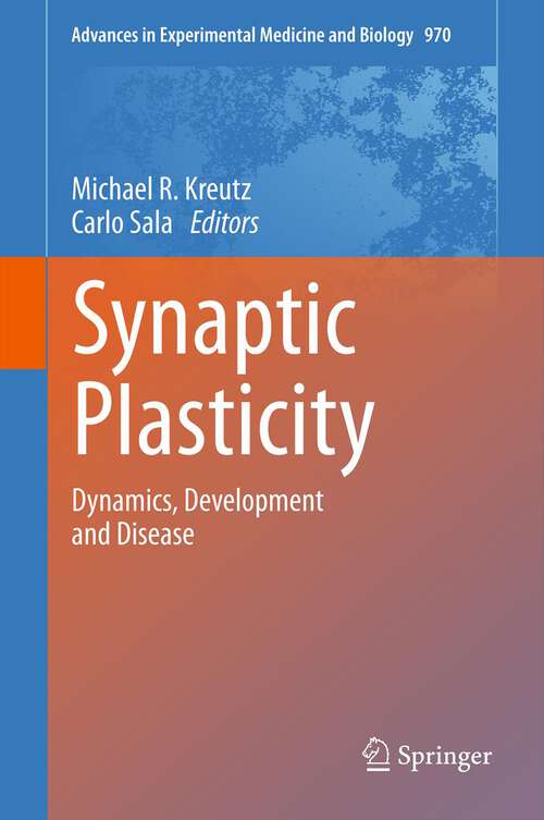 Book cover of Synaptic Plasticity