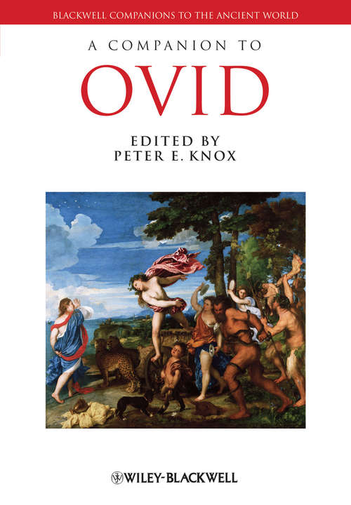 Book cover of A Companion to Ovid