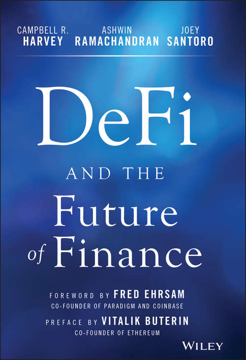 Book cover of DeFi and the Future of Finance