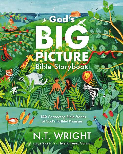 Book cover of God's Big Picture Bible Storybook: 140 Connecting Bible Stories of God’s Faithful Promises