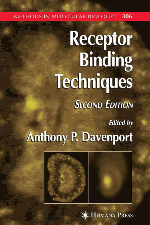 Book cover of Receptor Binding Techniques, 2nd Edition
