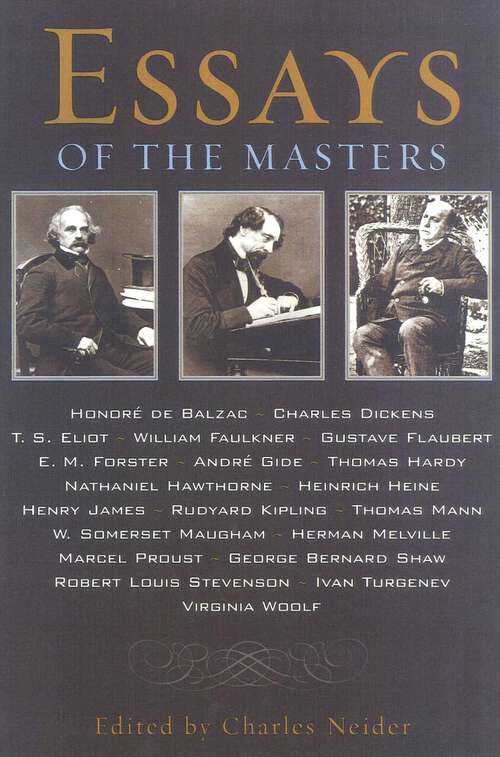 Book cover of Essays of the Masters