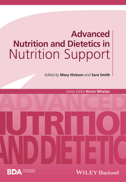 Book cover of Advanced Nutrition and Dietetics in Nutrition Support