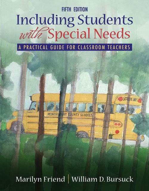Book cover of Including Students with Special Needs (Fifth Edition)
