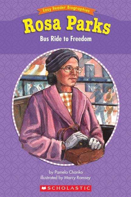 Book cover of Rosa Parks: Bus Ride to Freedom (Easy Reader Biographies)