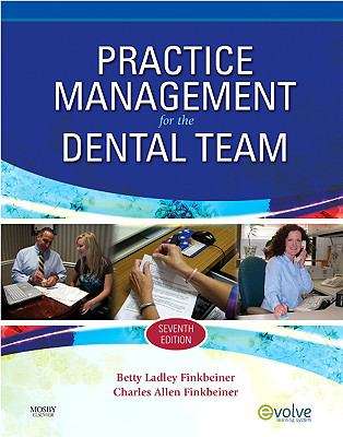 Book cover of Practice Management for the Dental Team (Seventh Edition)