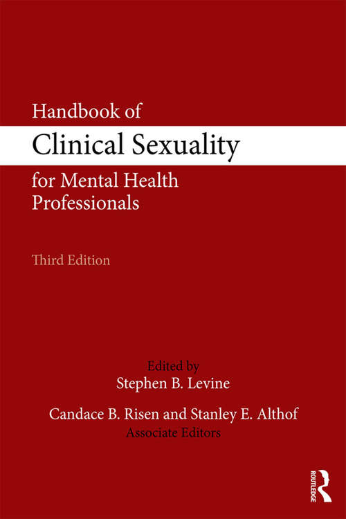 Book cover of Handbook of Clinical Sexuality for Mental Health Professionals (3) (500 Tips Ser.)