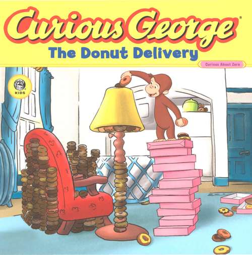 Book cover of Curious George The Donut Delivery (CGTV Read-aloud)