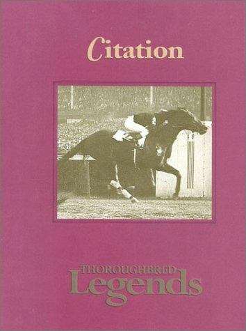 Book cover of Citation (Thoroughbred Legends #3)