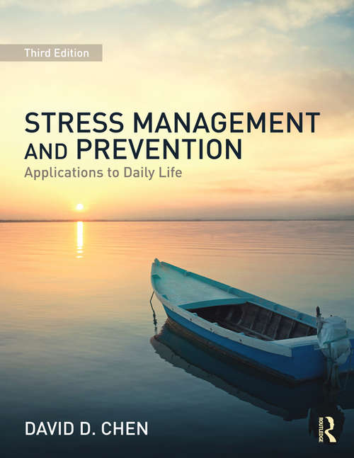 Book cover of Stress Management and Prevention: Applications to Daily Life