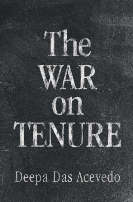 Book cover of The War on Tenure