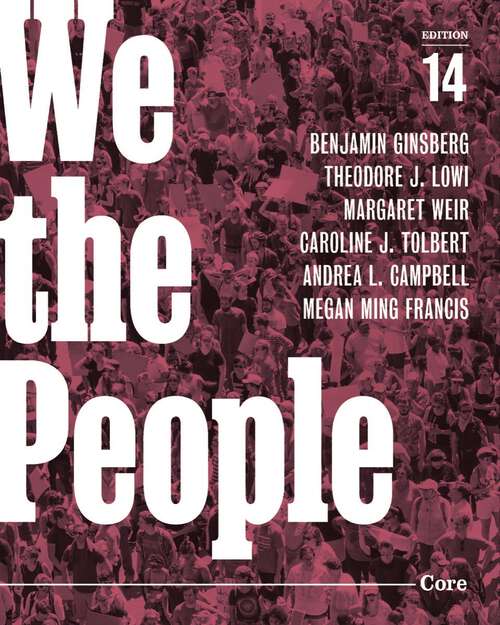 Book cover of We the People (Core Fourteenth Edition) (Core Fourteenth Edition)