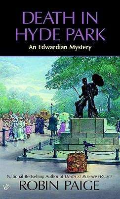 Book cover of Death In Hyde Park (An Edwardian Mystery #10)