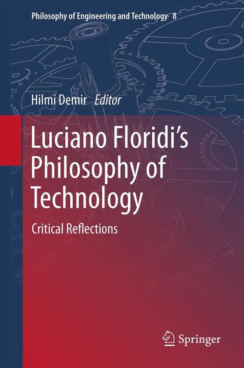 Book cover of Luciano Floridi’s Philosophy of Technology