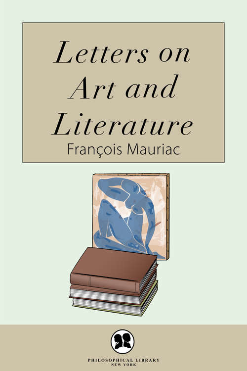 Book cover of Letters on Art and Literature