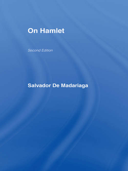 Book cover of On Hamlet (2)