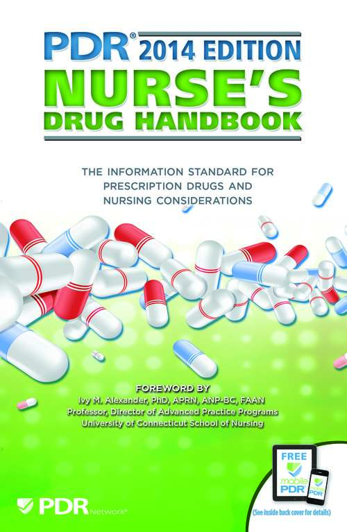 Book cover of PDR Nurse's Drug Handbook