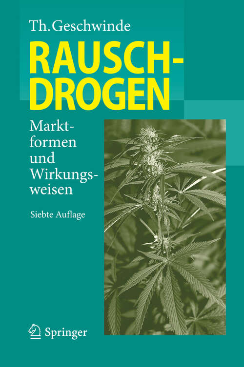 Book cover of Rauschdrogen