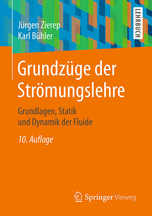 Book cover of Grundzüge der Strömungslehre